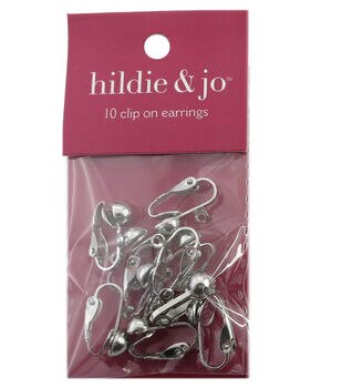 13x7.3mm GP Clip On Earring Backs-0454-17