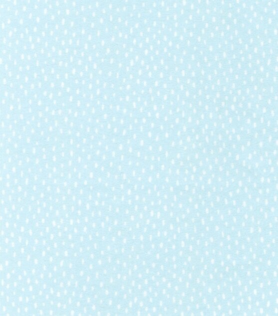 Robert Kaufman Abstract Dots Blue Nursery Flannel Fabric