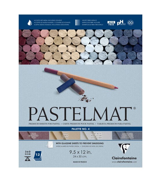 Clairefontaine 9 x 12 Premium Pastelmat Pad PL4