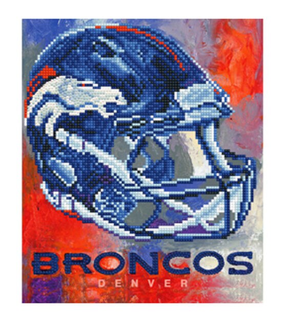 Sporticulture 10" x 12.5" NFL Denver Broncos Diamond Painting Kit