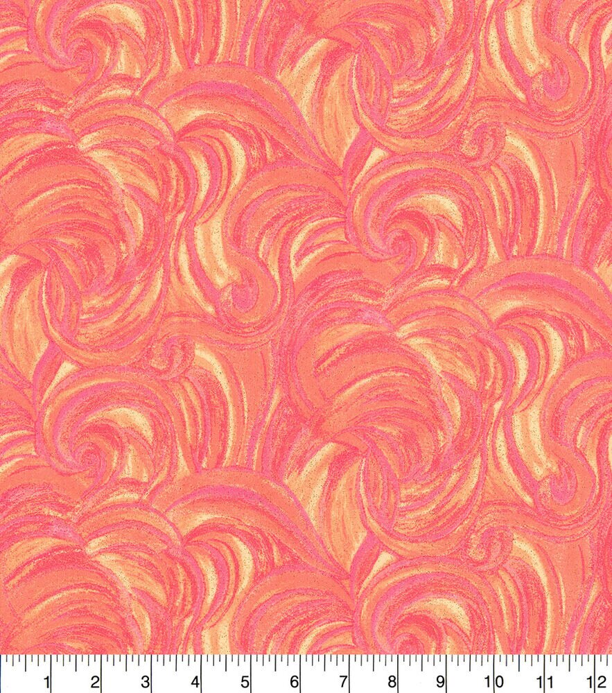Keepsake Calico Harmony Glitter Swirl Cotton Fabric | JOANN