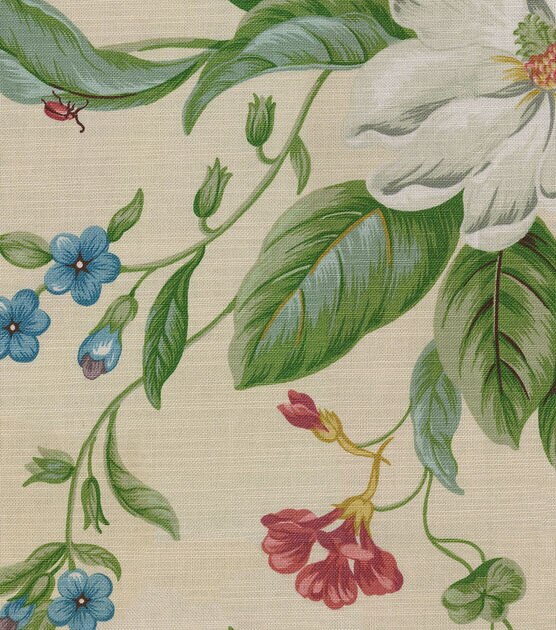 7094512 HARRIS MARINE Floral Print Upholstery And Drapery Fabric