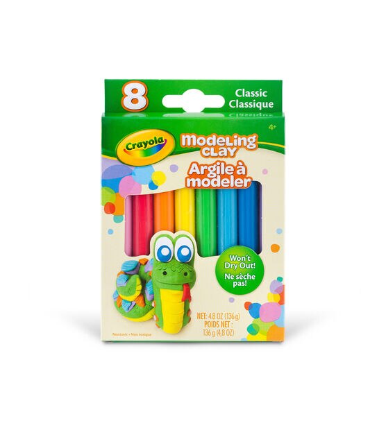 Crayola 5oz Classic Modeling Clay Set 8ct