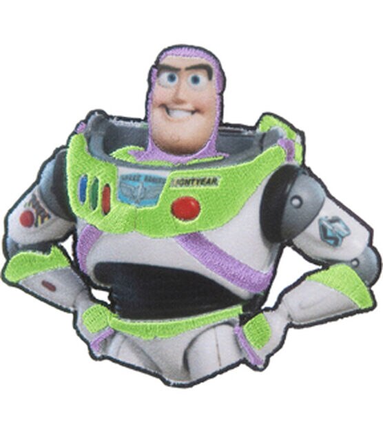 Disney 4" Toy Story Buzz Lightyear Iron On Patch