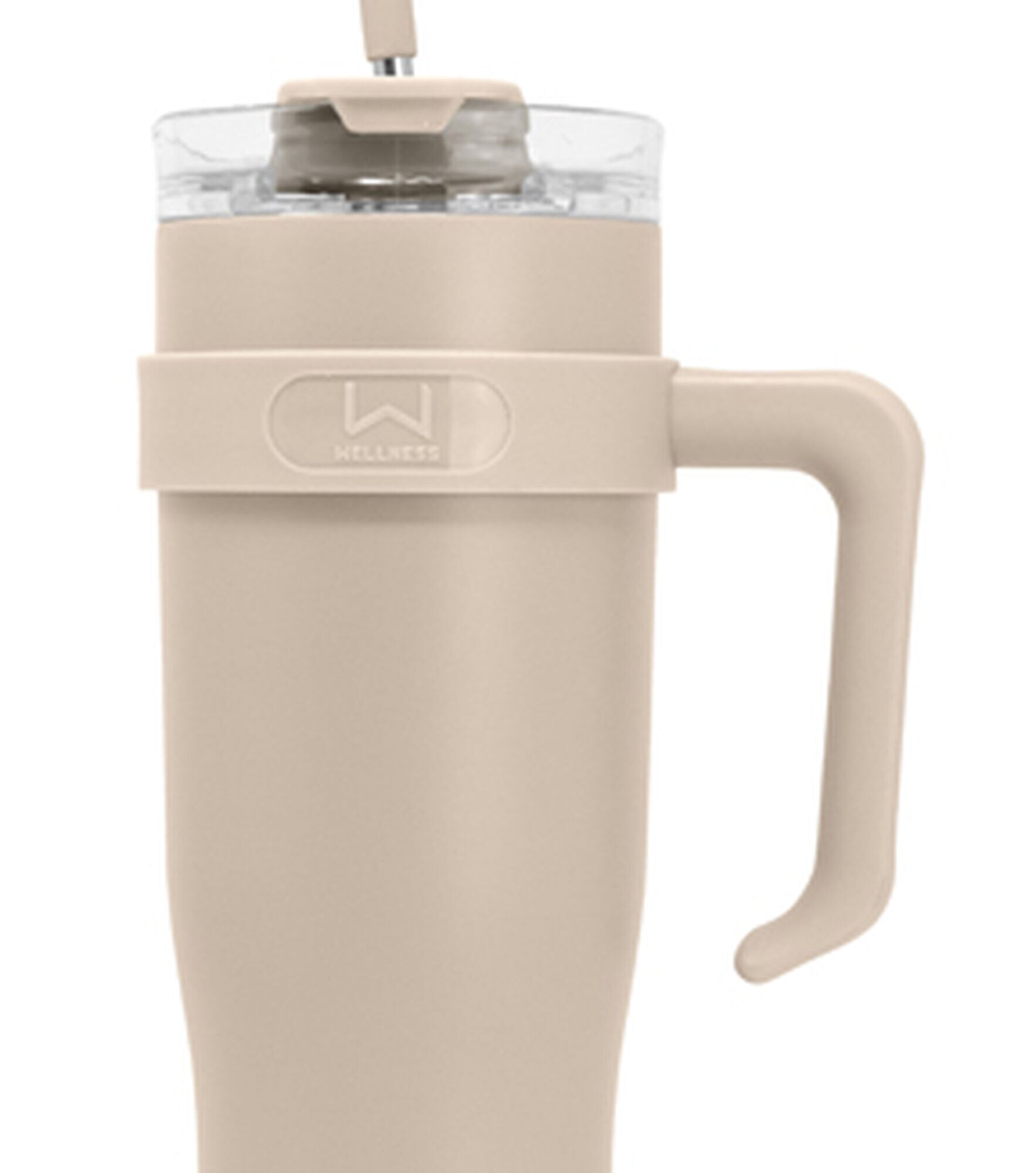 Wellness Steel Tumbler 40oz White