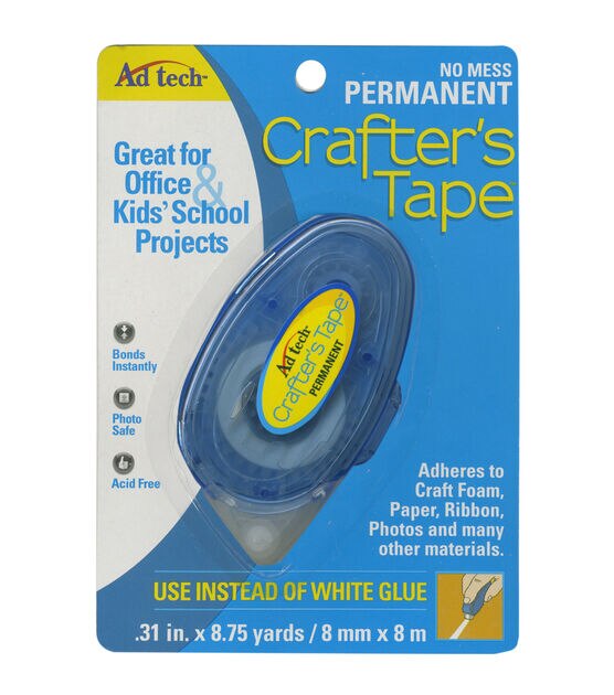  Crafter's Tape Permanent Glue Runner-.31x8.75 Yards