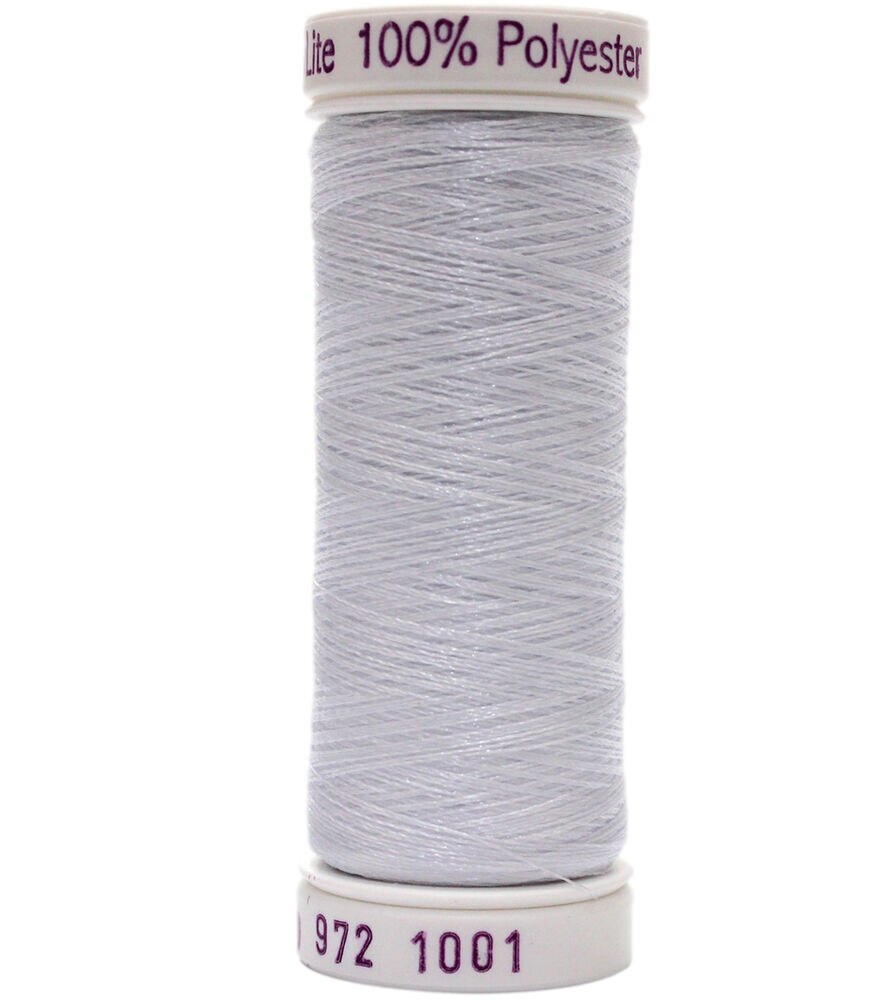 Sulky 60 WT PolyLite Thread #1001 Bright White - 440 yds