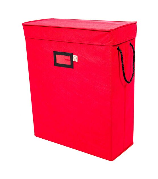 Santa's Bags Red Gift Bag & Tissue Paper Storage Box, , hi-res, image 5