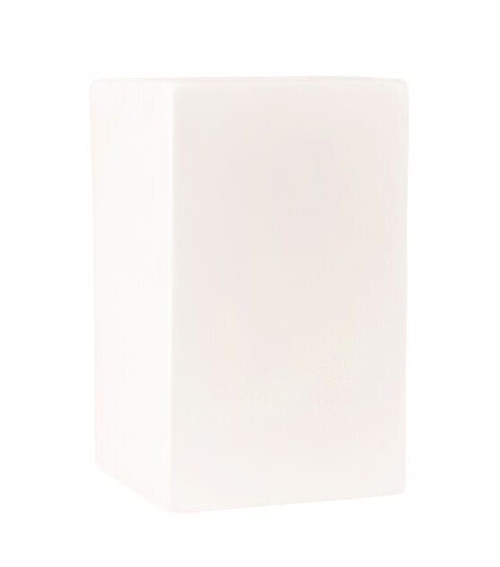 5'' x 8'' White Ceramic Vase by Bloom Room