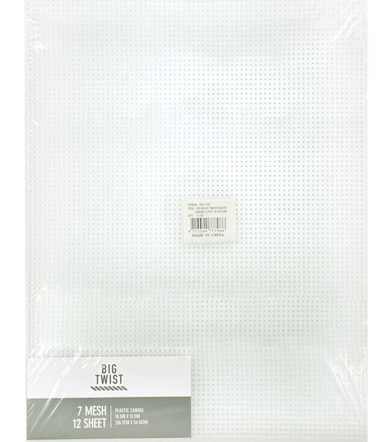 30 Pack 7 Count Plastic Mesh Canvas Sheets Black Thick Plastic