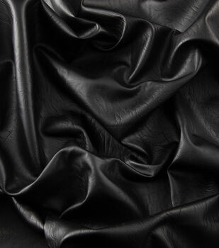 Yaya Han Cosplay Black Low Stretch Faux Leather Fabric
