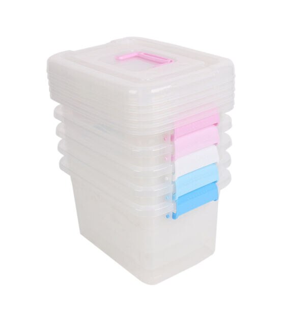 Snap And Store Small Rectangle Food Storage Container - 5ct/24 Fl