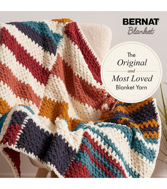 Bernat Blanket Big Ball Yarn-Taupe, Multipack Of 2 