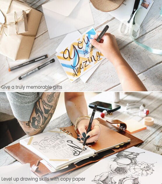 Arteza Calligraphy Pens & Beginner Hand Lettering Set - 12 Piece Set