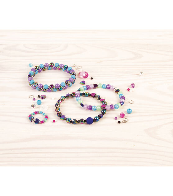 Numb 520pcs Diy Bead Set Craft Diy Necklace Bracelets For Kids