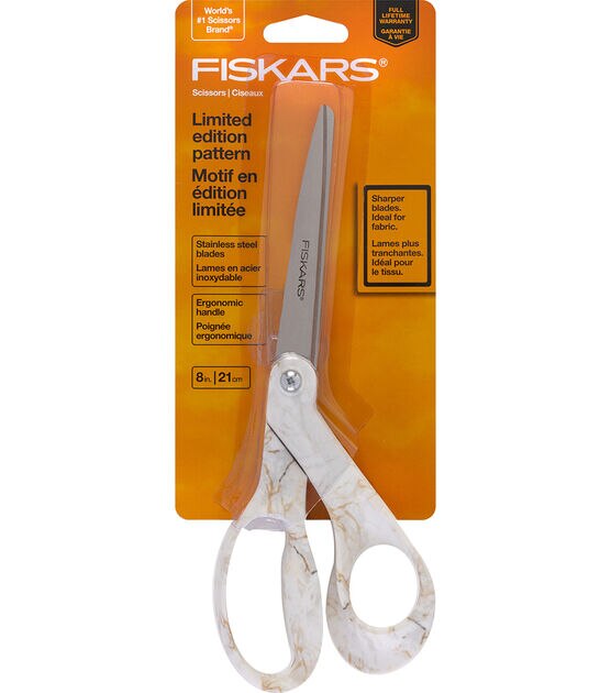 Fiskars Easy Action Rag Quilt Snips 8in Tabletop Cutting Multi : :  Office Products