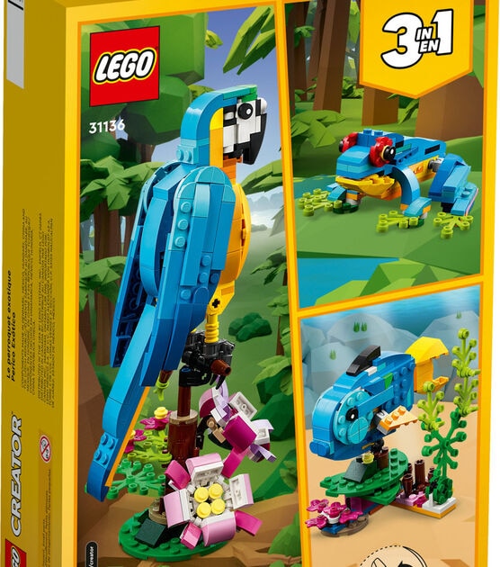 LEGO Creator Exotic Parrot 31136 Set, , hi-res, image 5