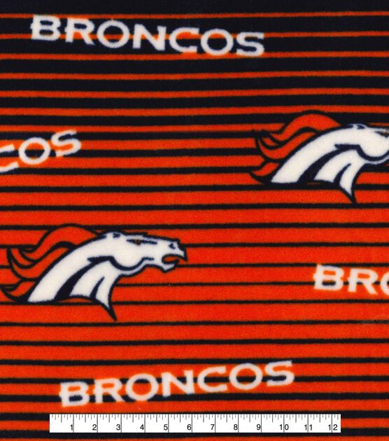 FLEECE Fabric Traditions NFL Denver Broncos Fleece 