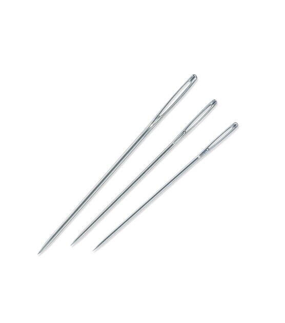 Prym Chenille Embroidery Needles with Sharp Point Steel 