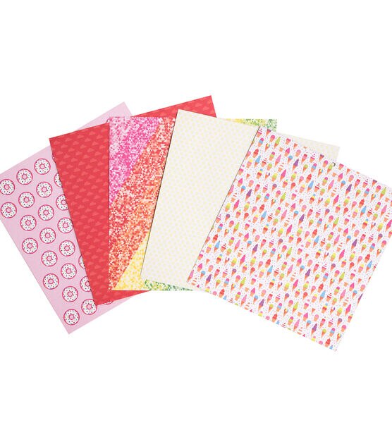 Colorbok Textured Cardstock Pad 12X12 30/Pkg-Summer Splash – American  Crafts