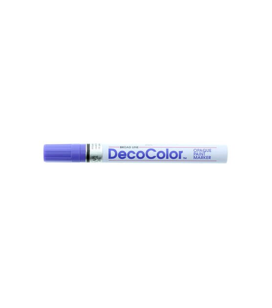 Marvy Uchida DecoColor Paint Marker Extra-Fine Opaque White - Wet Paint  Artists' Materials and Framing