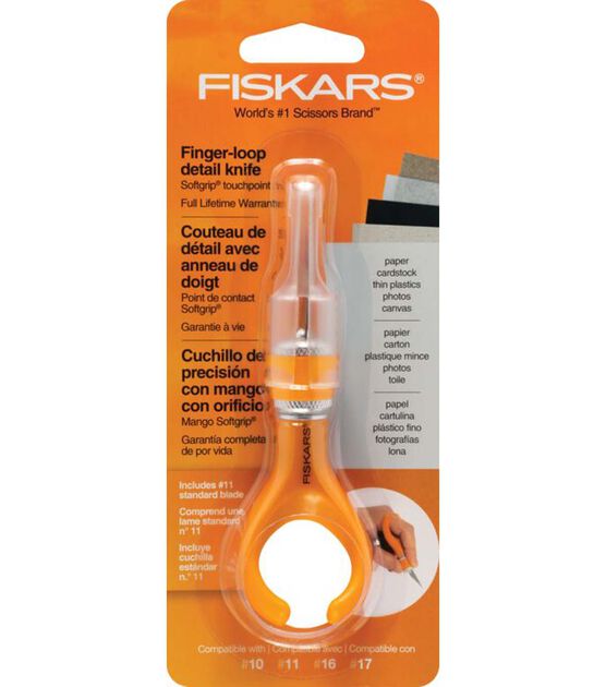 Fiskars Fingertip Precision/Detail Knife #11 Blade, , hi-res, image 2