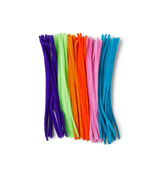 Multicolor Chenille Stems Pipe Cleaners, 6mm X 12 Inch, 100 Pack