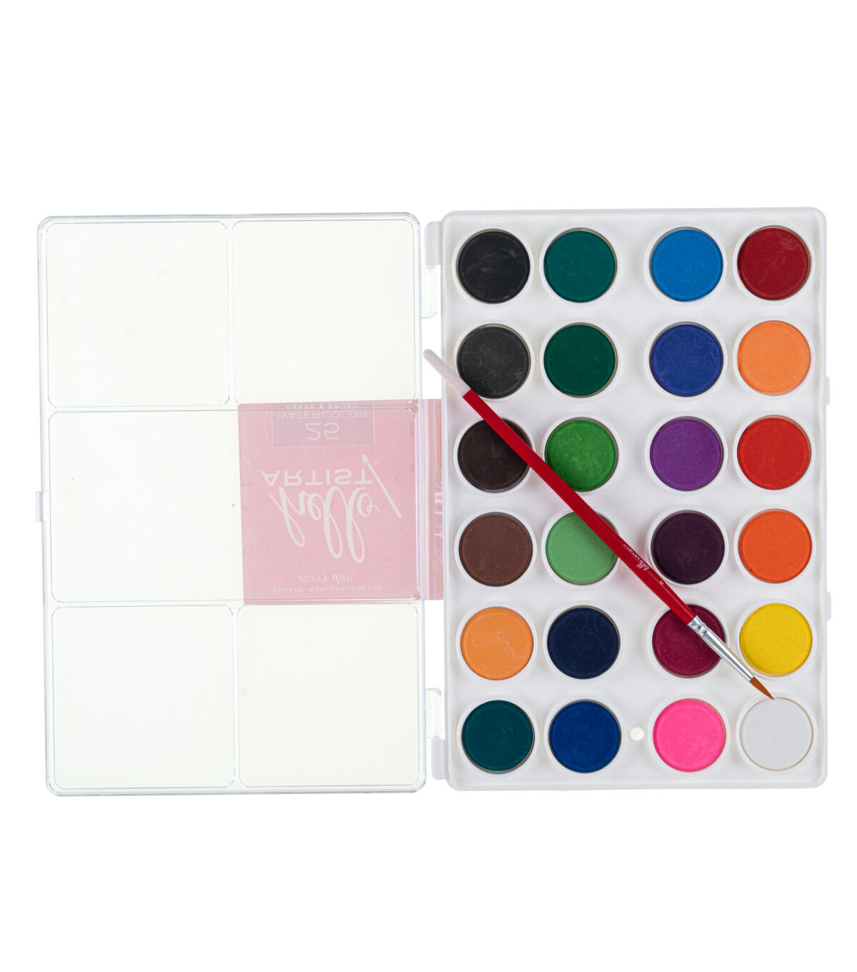 Watercolor Paint Set - 36 Premium Paints - 12 Page Pad - 6 Brushes - P –  Norberg and Linden