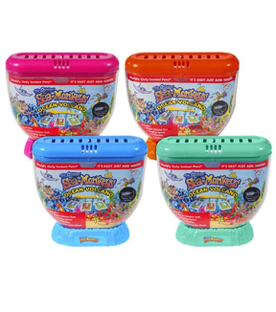 The Original Sea Monkeys 4ct Ocean Volcano Instant Pet Set