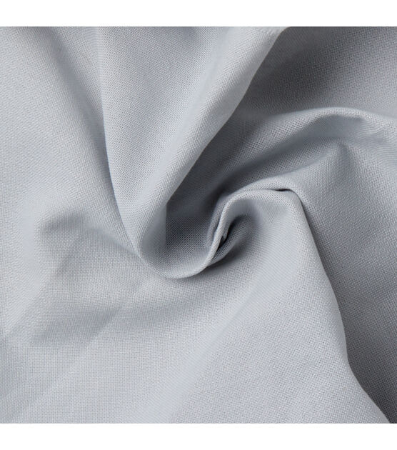 100% Cotton Fabric by The Yard - Solid Gray Fabric Material for Sewing &  Quilting - 44 Wide - 1 Yard, Light Gray