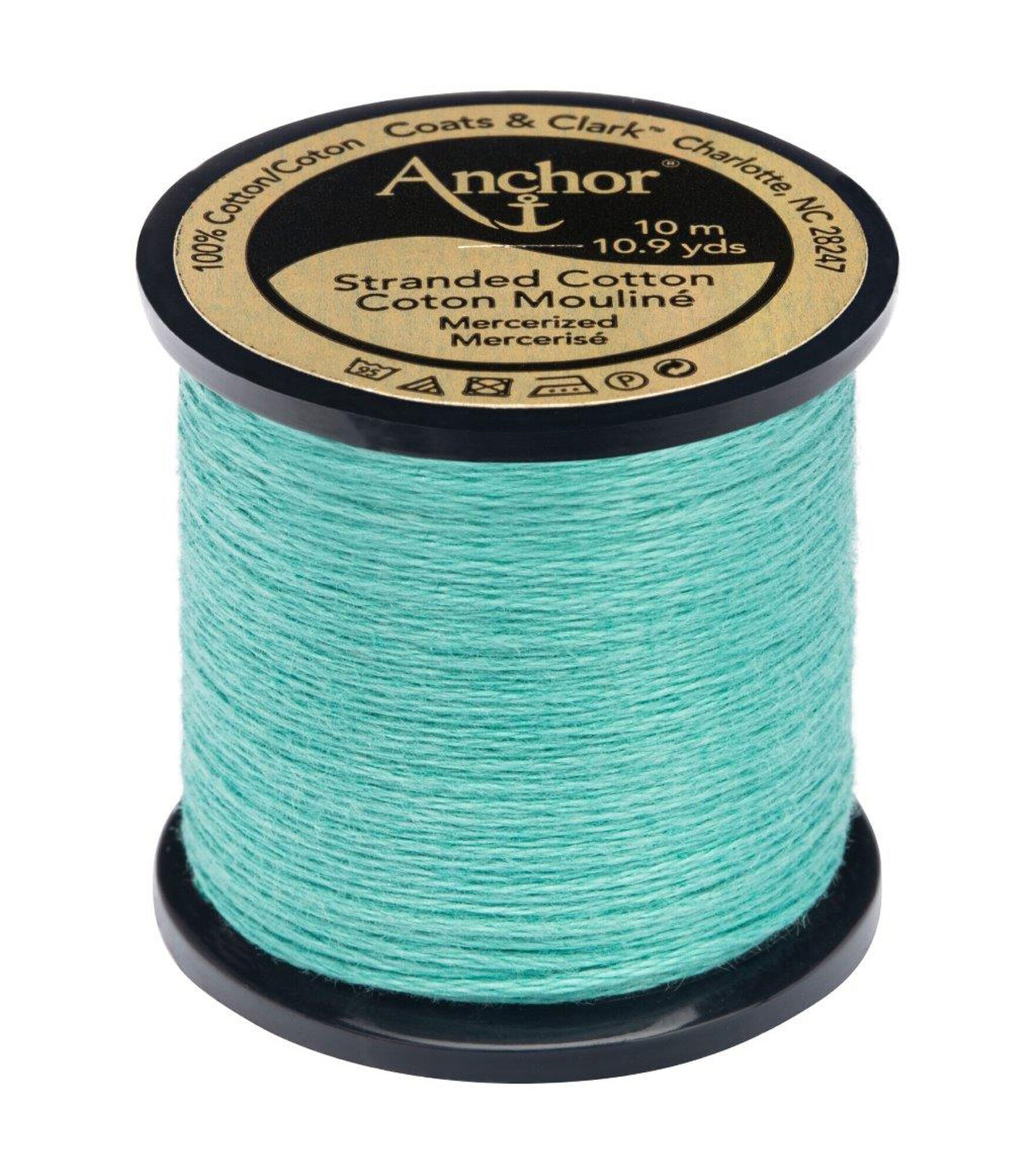 Anchor Cotton 10.9yd Greens Cotton Embroidery Floss, 1070 Jade Light, hi-res