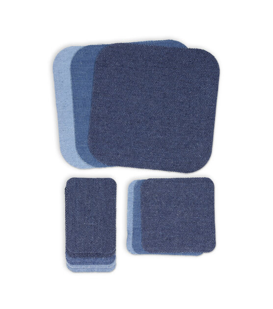  20 Pcs Iron on Patches, Multi Shapes Denim Fabric DIY Clothing  Repair Patch for Jeans Jackets Backpacks Hats : Arts, Crafts & Sewing