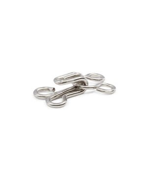 Dritz Hooks & Eyes, 14 pc, Nickel, Size 3