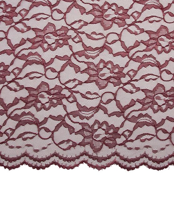 Red Lace Fabric by Casa Collection