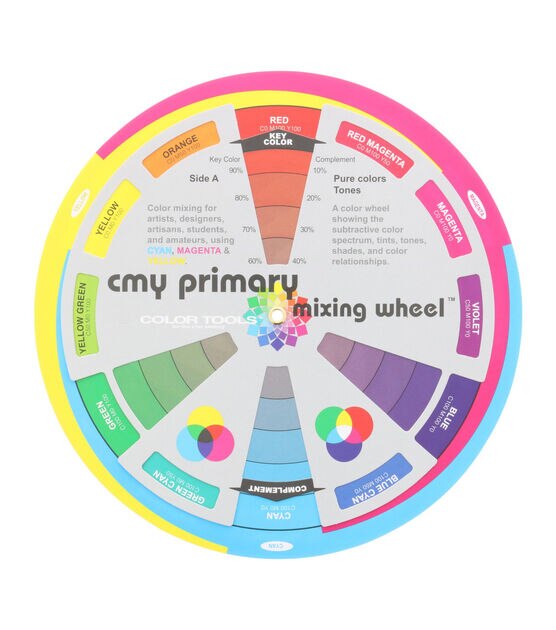 Color Wheel Co CMY Primary Mixing Wheel 7 3/4", , hi-res, image 2