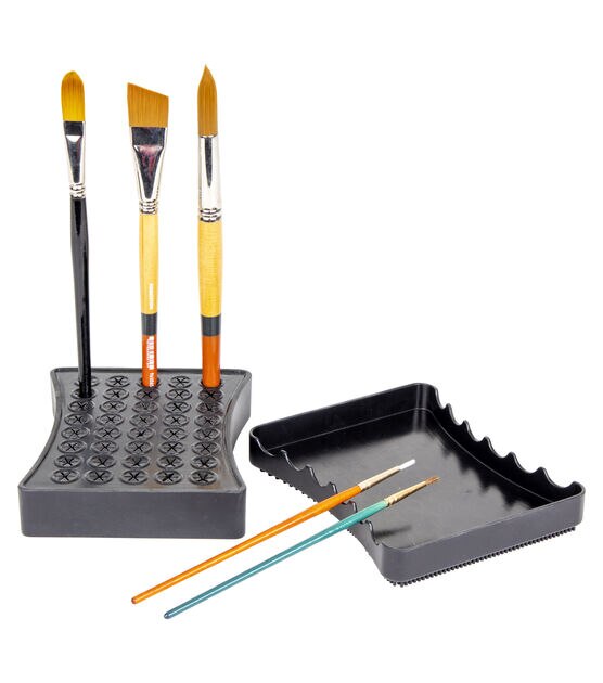 ArtBin Brush Drying Rack Black