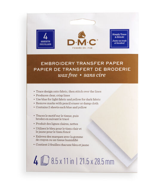 DMC Embroidery Transfer Pen - draw or trace design on fabric