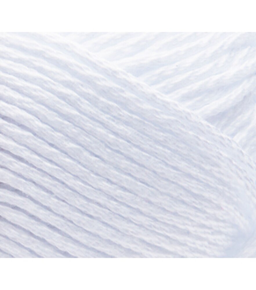 Lion Brand 24/7 Cotton Yarn (White)