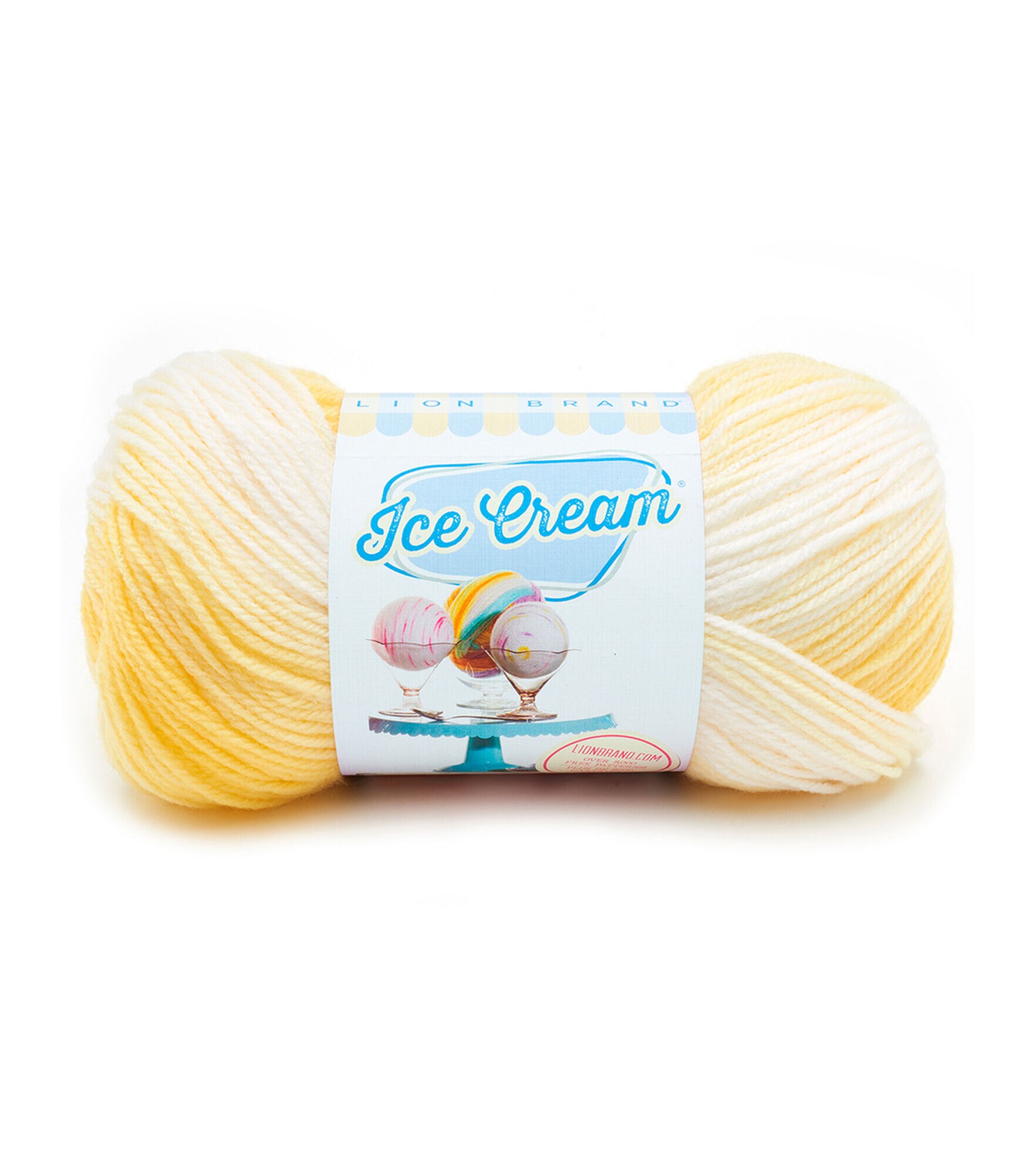 3 ct Lion Brand Ice Cream Yarn in Tiger Tail | 3.5 | Michaels