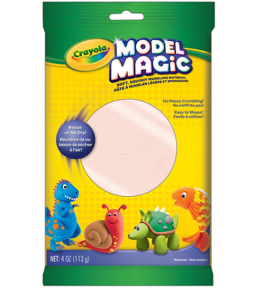Crayola Model Magic Modeling Clay, Bisque, swatch, image 8