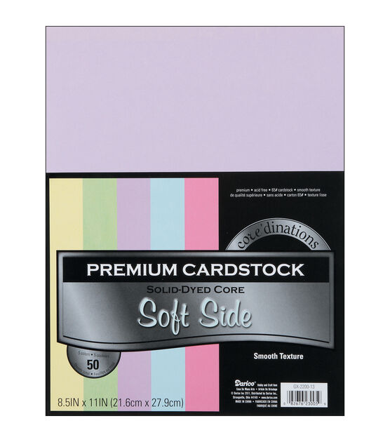 Cardstock 8.5 x 11 Paper Pack - Assorted Colored Scrapbook Paper 65lb -  Double Sided Card Stock for Crafts, Embossing, Cardmaking - 50 Sheets,  Solid Core, Greens 