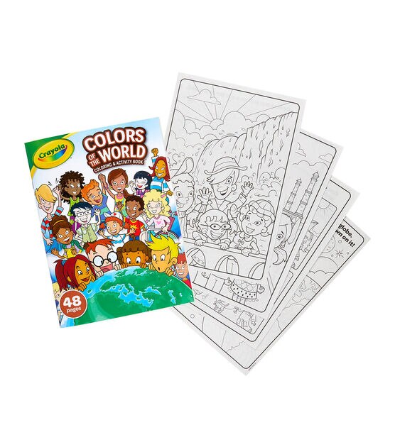 Download Crayola Colors Of The World Coloring Book Joann