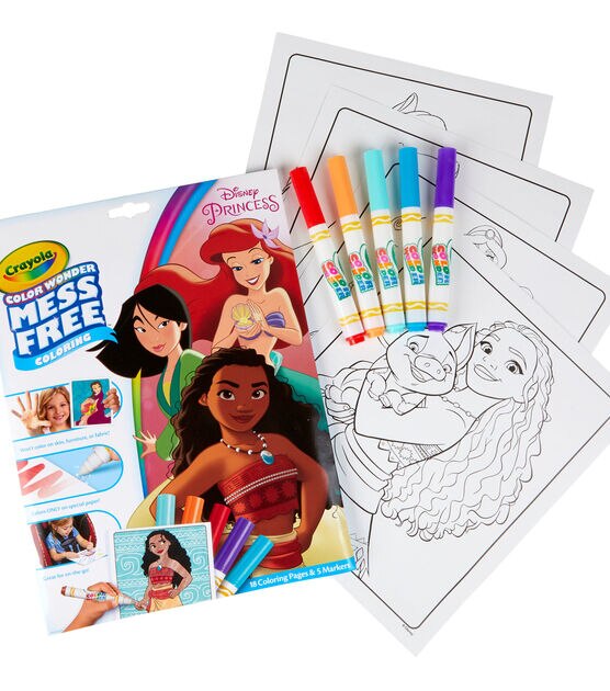 Crayola Disney Princess Color and Activity Sticker Set, 1 ct - Fry's Food  Stores