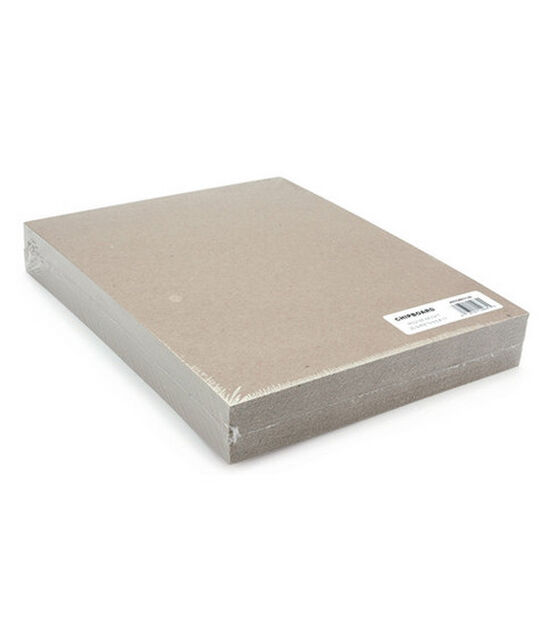 Chipboard Cardboard Sheets - Medium Weight - 10 Per Pack. (8.5 x 11)