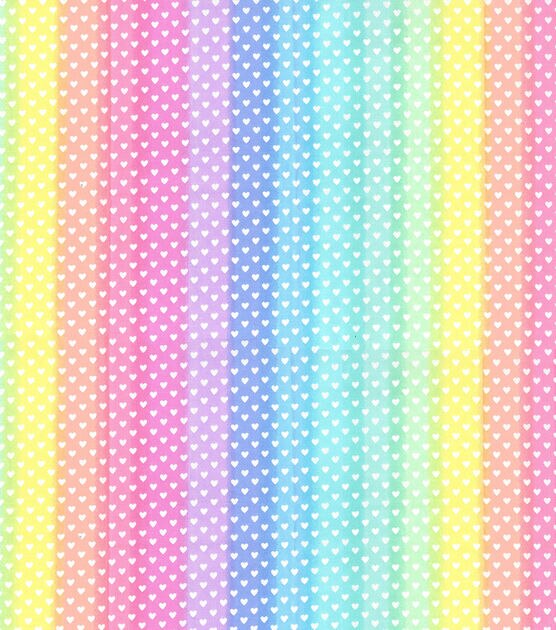 Rainbow Cuff Fabric, Ribbing Fabric, Rainbow Stripe 