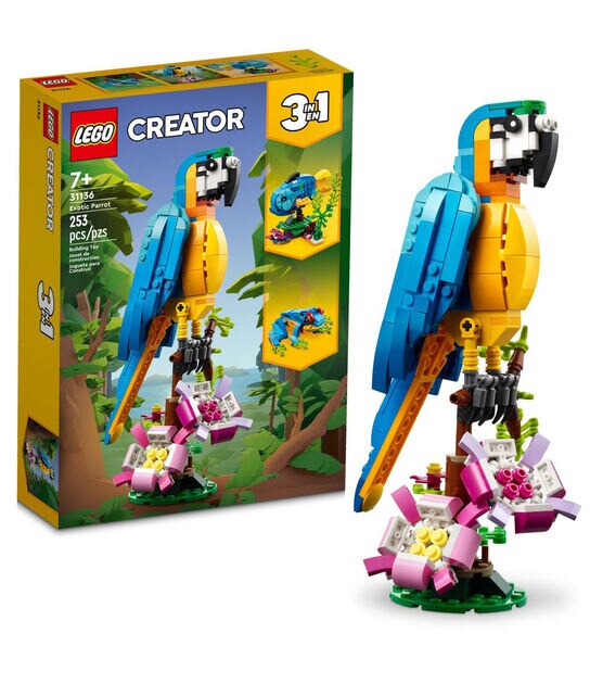 LEGO Creator Exotic Parrot 31136 Set