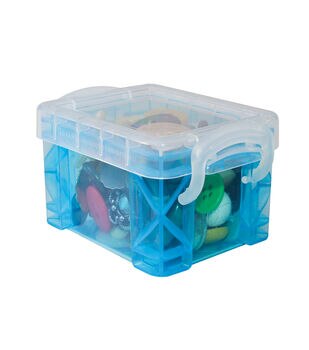 11 x 6.5 Pink & Blue Plastic Storage Boxes 5ct by Top Notch