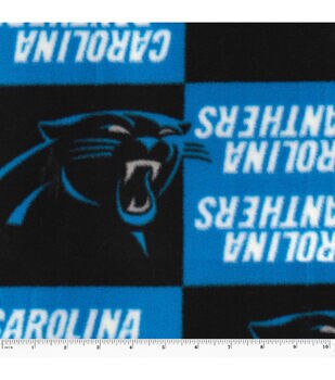 NFL Carolina Panthers Fleece Fabric Hobby Lobby 955062