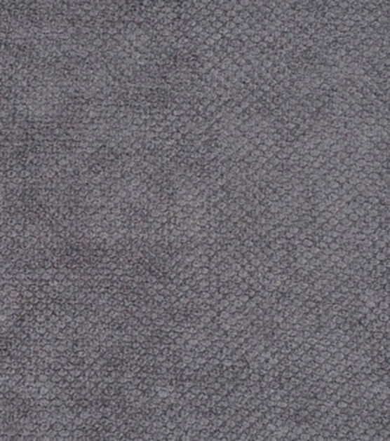 Signature Series Lightweight Decor Chenille Fabric 54" Dark Gray