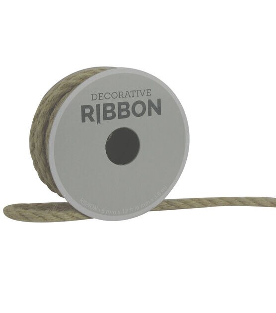 6mm Cord Ribbon Red - Ribbon & Deco Mesh - Crafts & Hobbies - JOANN Fabric and Craft Stores